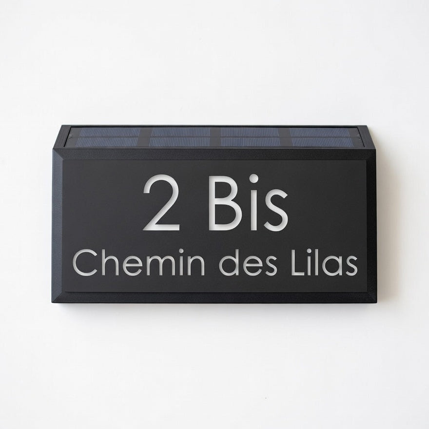 Plaque personnalisée